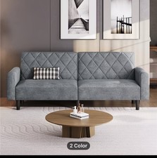 Costoffs Velvet Futon Sofa